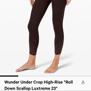 Brand new lulu wunder under